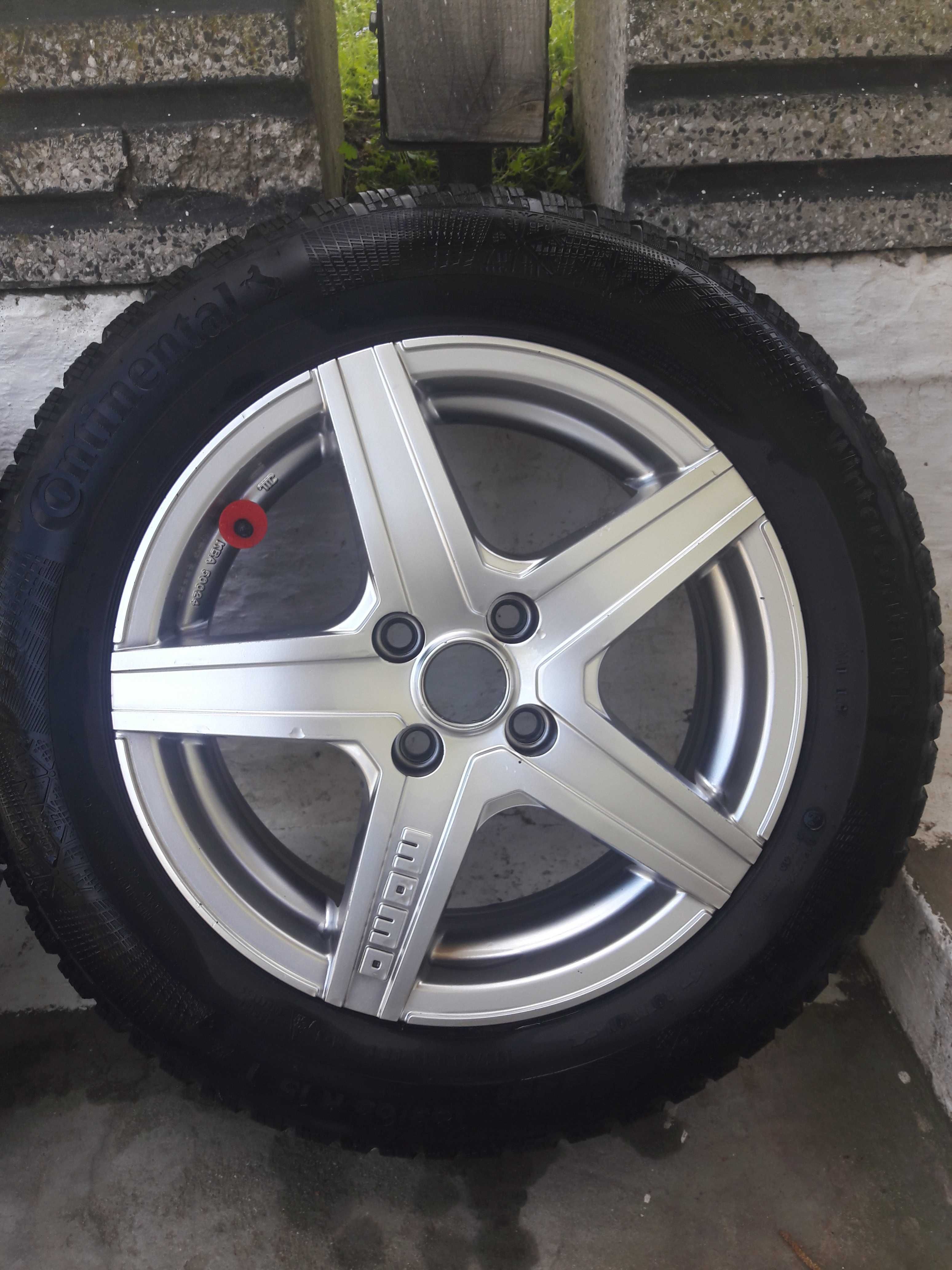 Джанти MOMOHyperstar 15" 4x100 6J ET40,ц.отв.72.3mm с Гуми Continental