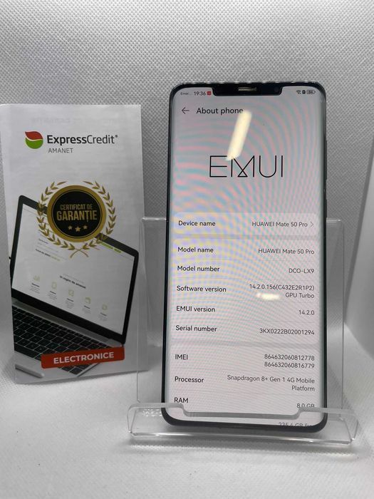 Huawei Mate 50 Pro (65638/10 Pacurari 1)-Garantie 2 ani!