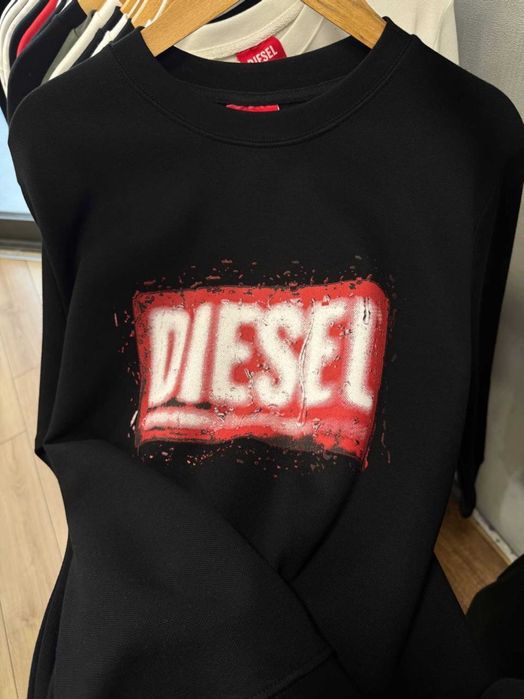 Bluza hanorac fara gluga diesel