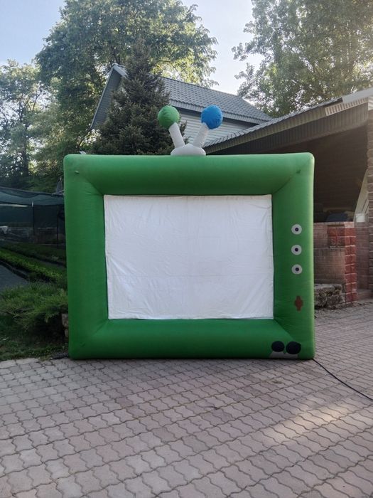 Продам надувной экран, надувной телевизор без насоса