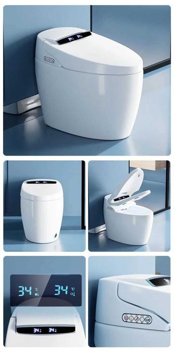 Мултифункционална смарт тоалетна F03 с биде, подгрев, сушене, масаж