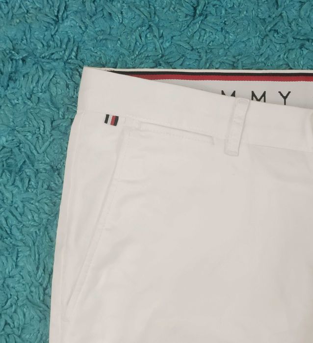 Pantaloni Tommy Hilfiger - Chino Flex White
