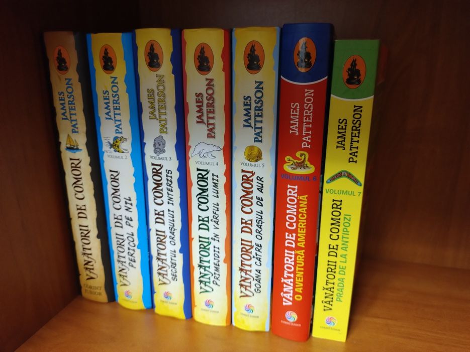 Colecție cărți copii 6-10 ani, 7 volume in stare ca noua,