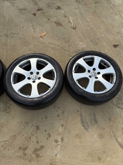 Set Jante VW Cross Touran 17" Funplay cu anvelope noi