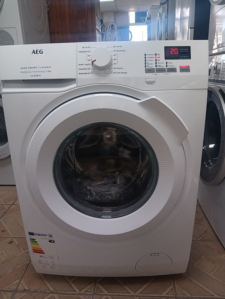 Чисто нова пералня АЕГ Aeg Series 6000 A+++ 8кг 2 години гаранция!