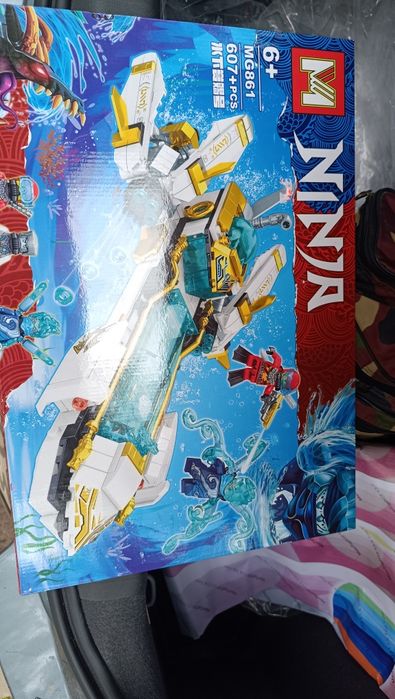 Игрушка Конструктор новый 607 деталей