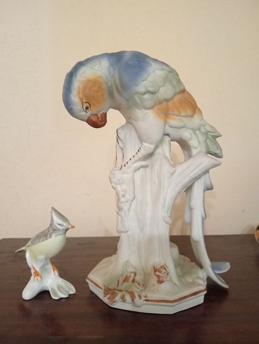 2 bibelouri porțelan românesc