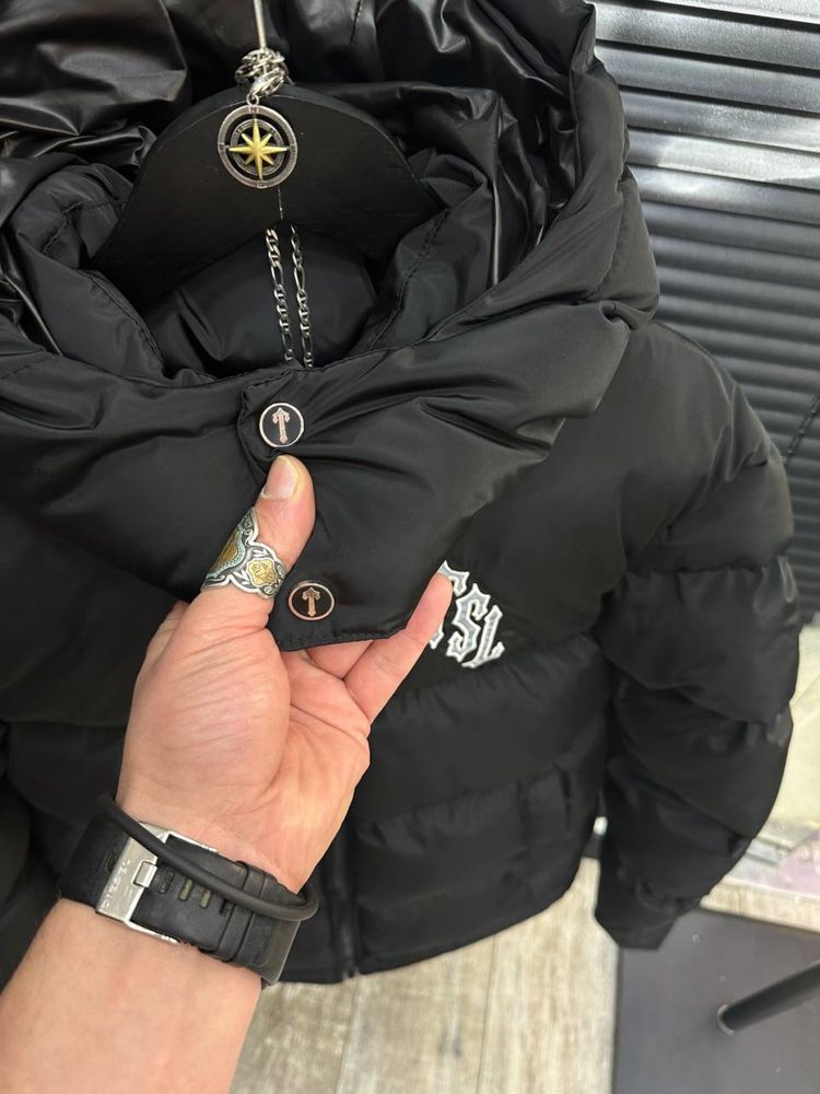 Зимно Яке Trapstar Shooters Hooded Puffer Reflective Jacket