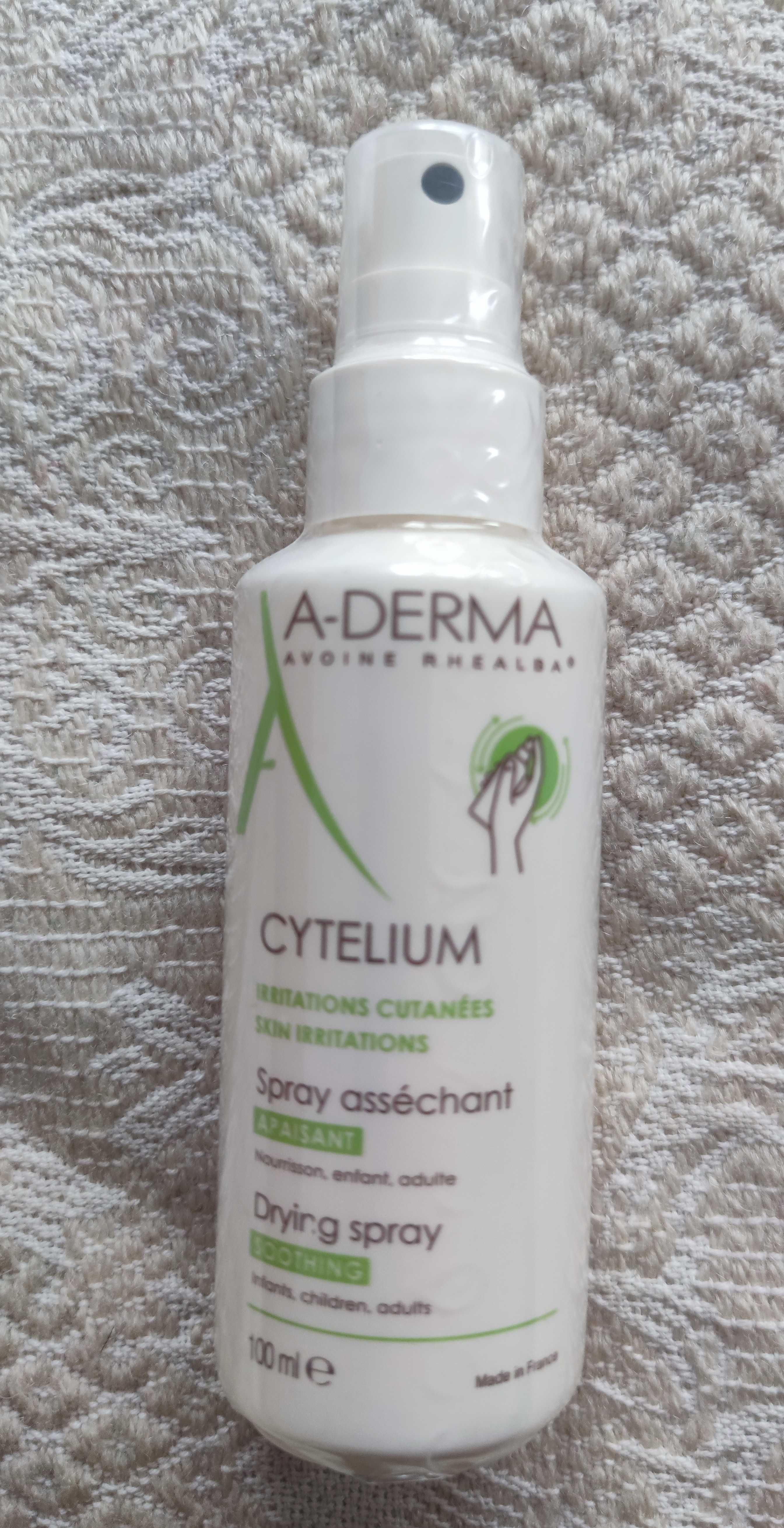 A-DERMA CYTELIUM подсушаващ спрей, при кожни раздразнения