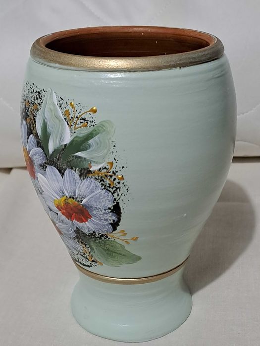 Vaza ceramica neagra Marginea Suceava