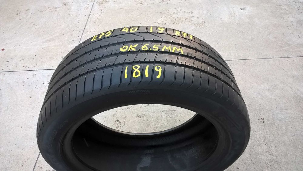 O anvelopa vara 275 40 19 pirelli p zero MO run flat profil 6,5 mm