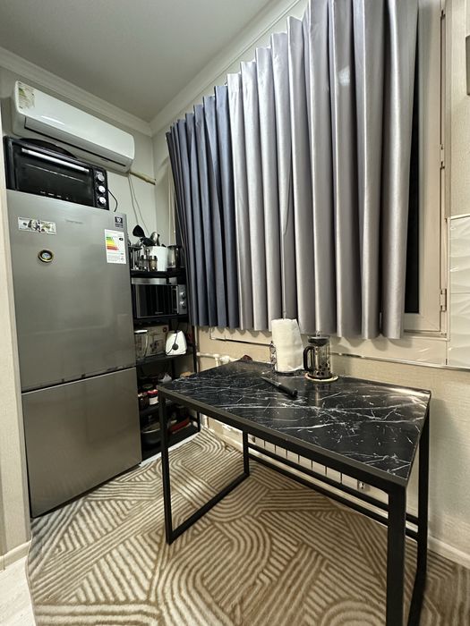 Чиланзар 7.  1в2комнатная.  Евро меб и тех