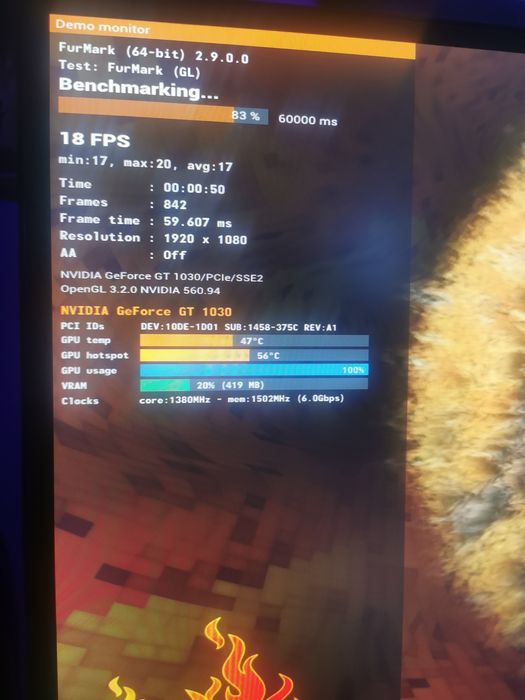 Видео карта Nvidia gt 1030 2GB Low profile
