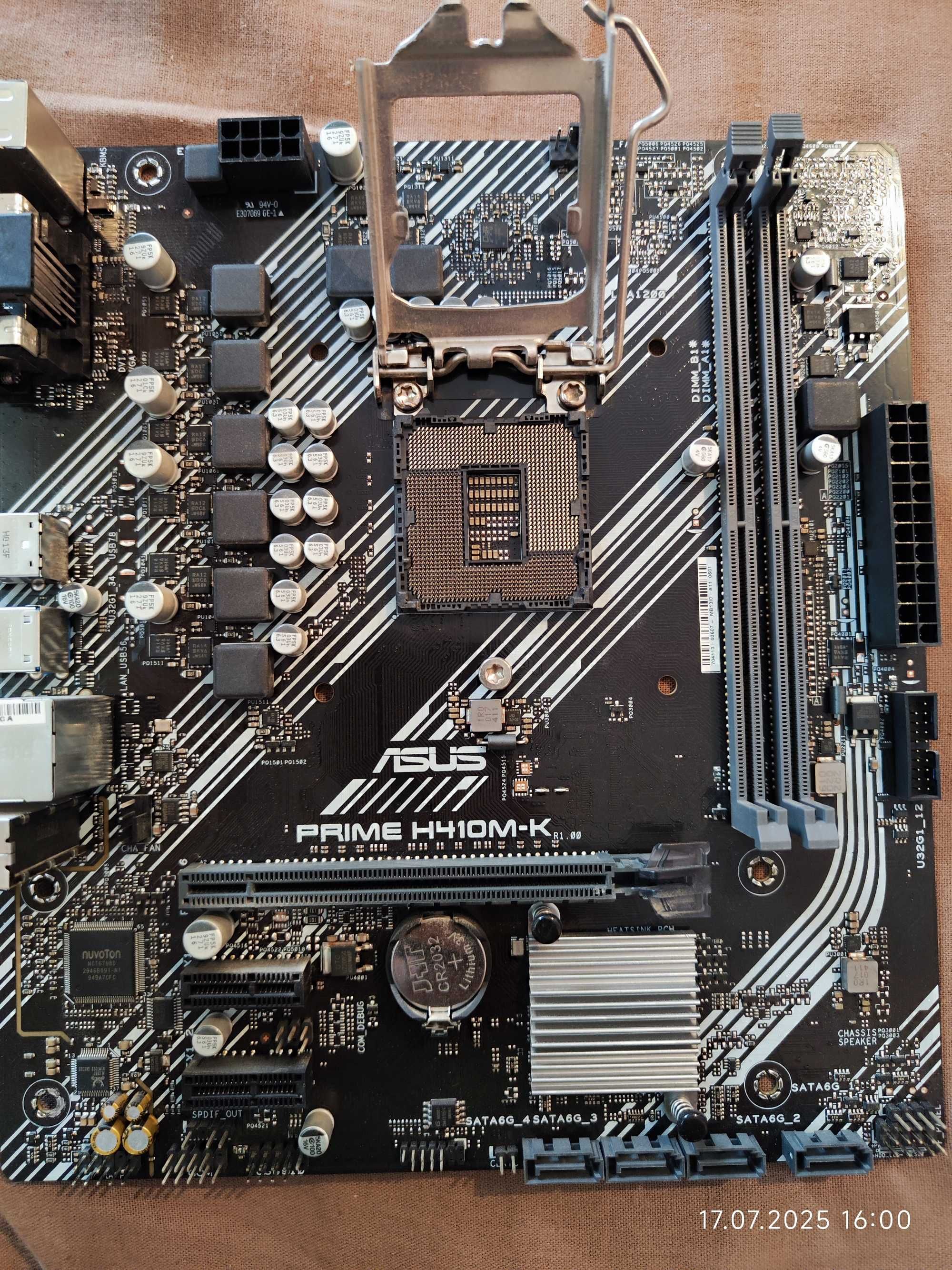 Комплект i5 10400f, Asus H410, RAM 16GB DDR4 3200
