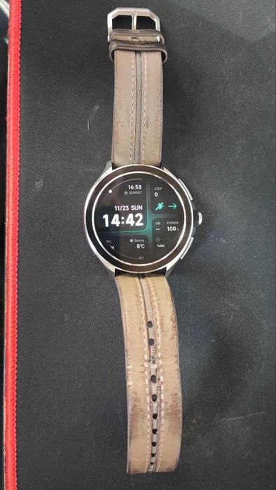 Смарт часовник Xiaomi Watch 2 Pro, 46 мм, сребрист/кафяв - BHR7216GL