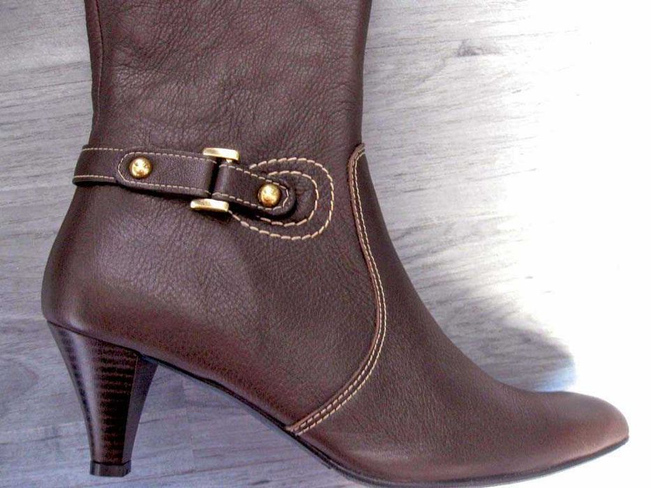 Ботуши от естествена кожа  New Matic