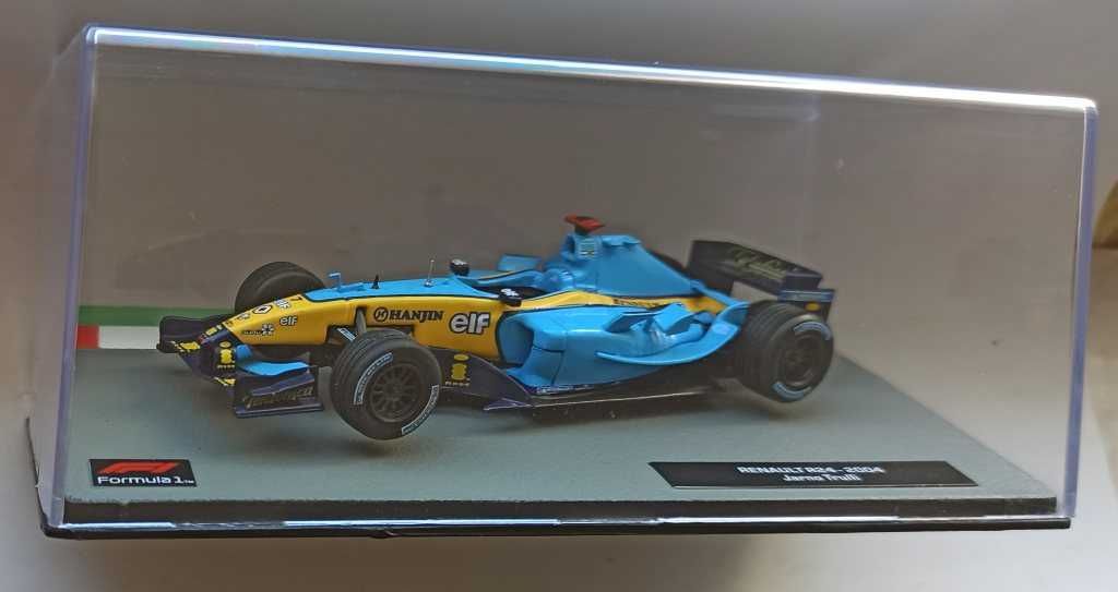 Macheta Renault R24 Jarno Trulli Formula 1 2004 - Altaya 1/43 F1