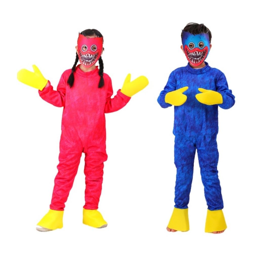 Детски костюм Хъги Лъги с маска, Костюм за деца Huggy Wuggy