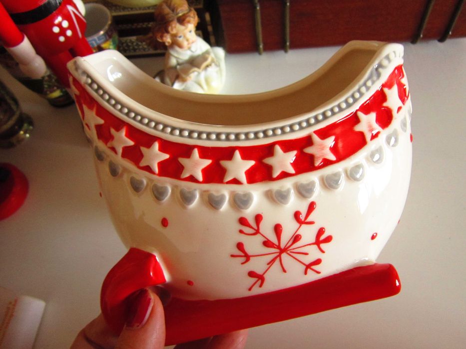 cadou rar Craciun recipient festiv Sanie Sabrina Collection 2011 Italy