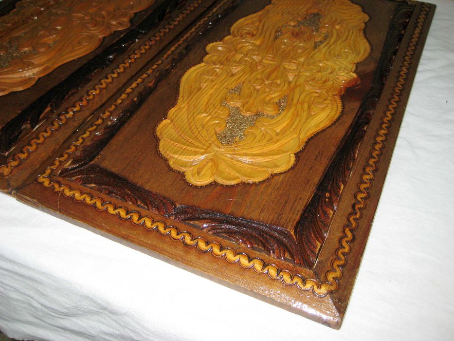 Нарда из деревья необычный ручной работа фишки тоже из деревья новая!