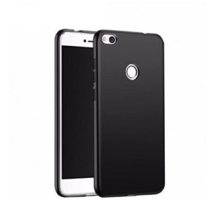 Capac de protectie pentru Huawei P9 Lite 2017, silicon moale, negru