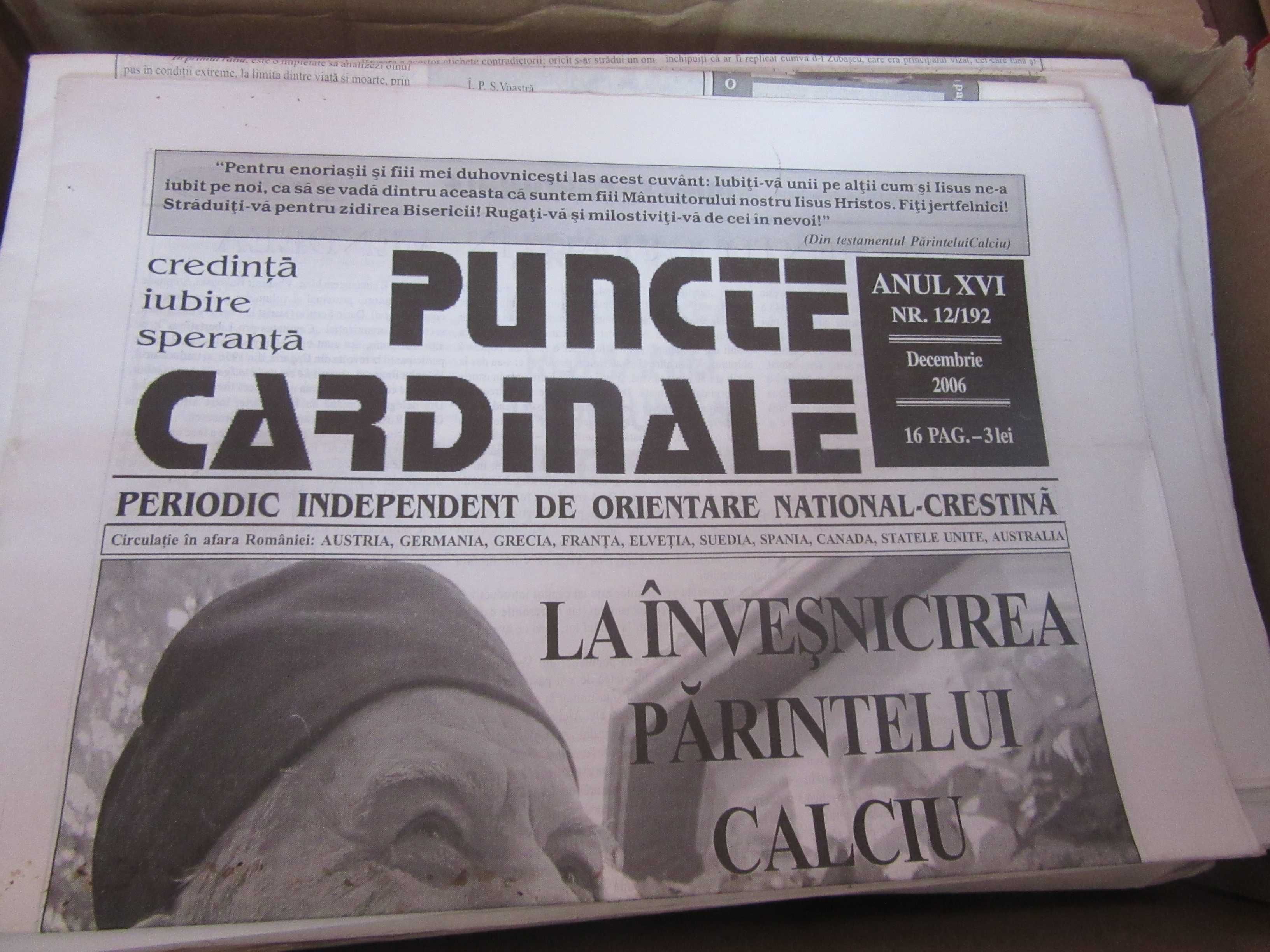 Ziare Puncte Cardinale, toata seria anii 1995 - 2010 ! circa 200buc