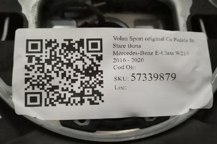 Volan Sport original Cu Padele In Stare Buna Mercedes-Benz  E-Class  W
