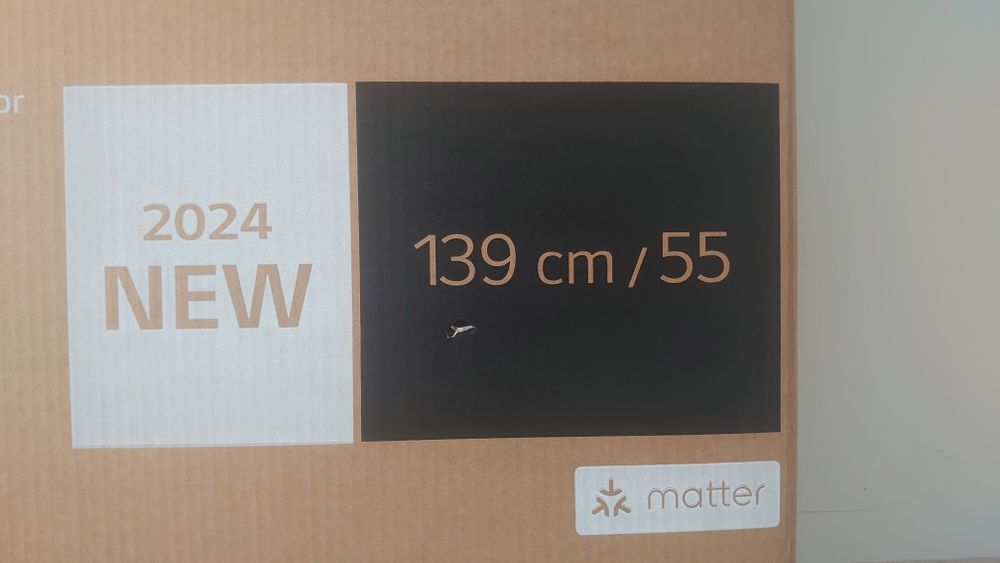 LG QNED 55 инча телевизор ЧИСТО нов.