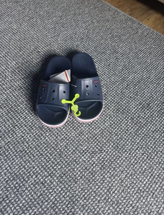 Slapi Crocs albastri