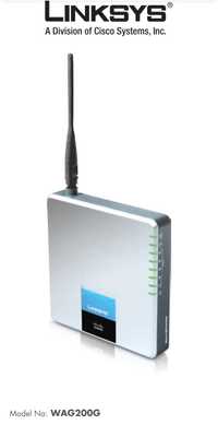 Modem / Router ADSL LinkSYS Wireless 200G
