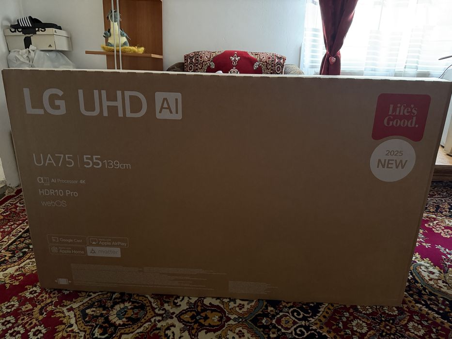 Smart Tv Lg 4K 139 cm sigilat garantie 2 ani Altex