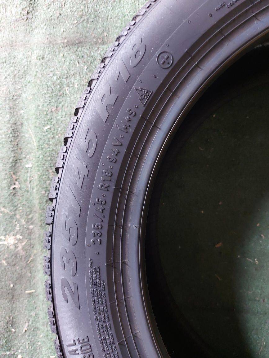 235 45 18 Pirelli DOT 2024 iarna NOU 1 bucata
