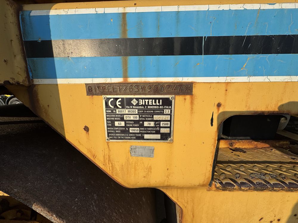 Cilindru compactor Bitelli ( Cat ) DTV100 Grifone 10T