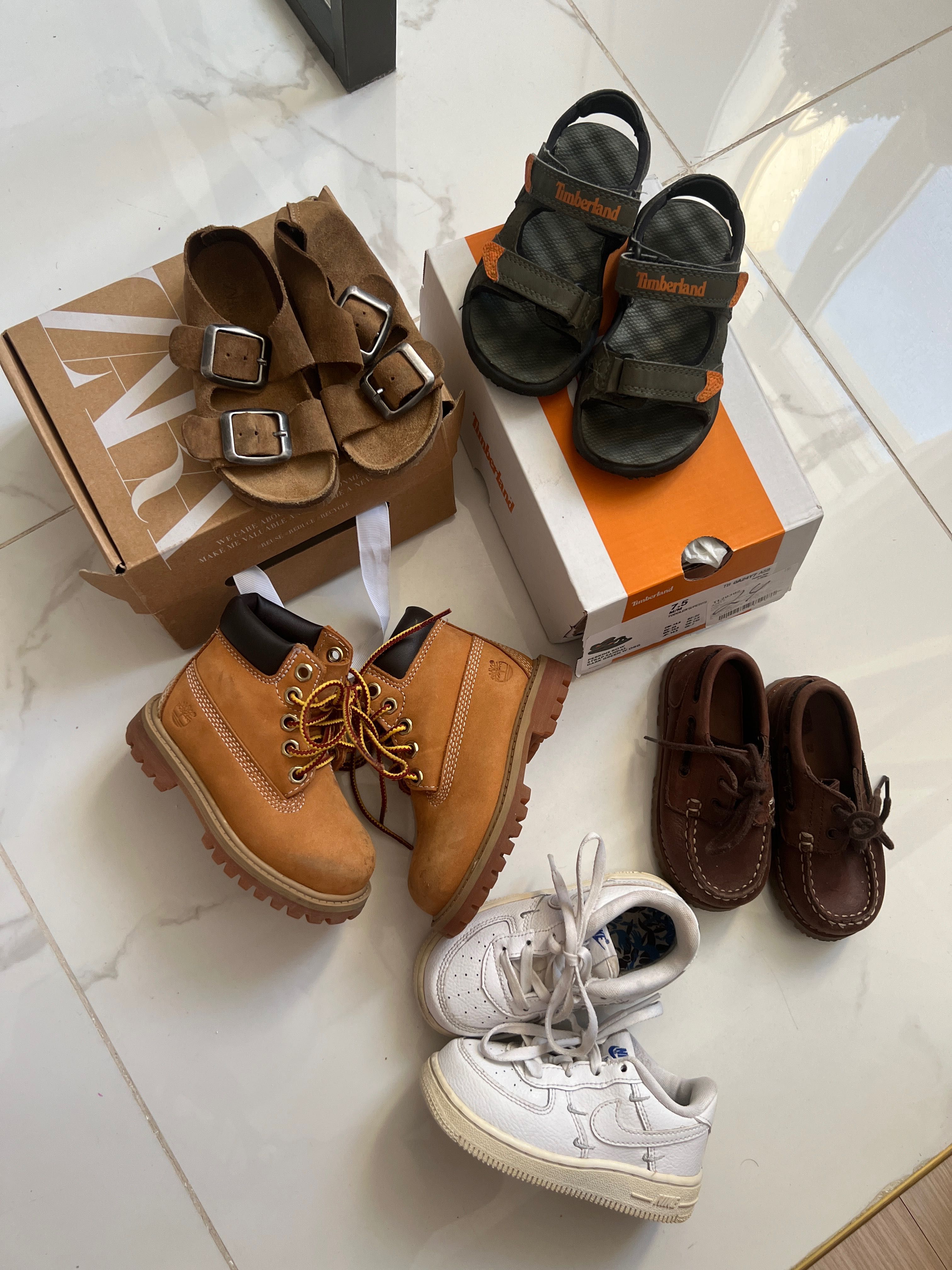 Обувь детская Брендовая NIKE ZARA TIMBERLAND