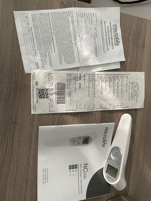 Термометър microlife NC200