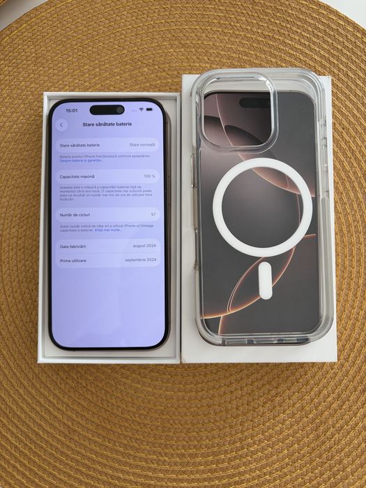 Iphone 16 Pro de 256 GB cumparat de la —iSTYLE—