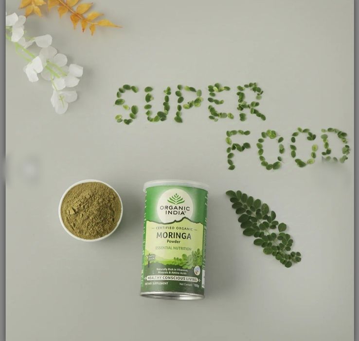 ORGANIC INDIA Moringa - Essential Nutrition Органический порошок