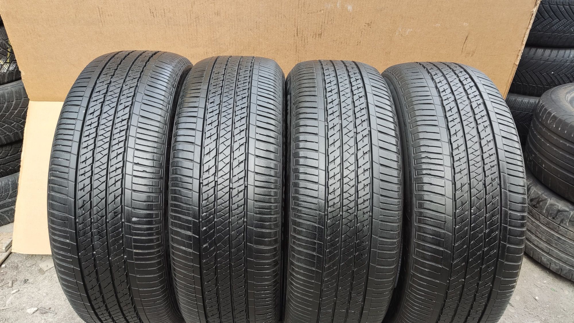 4бр всесезонни гуми 235/55/18 Bridgestone 
dot2518
6.7mm грайфер
Добро