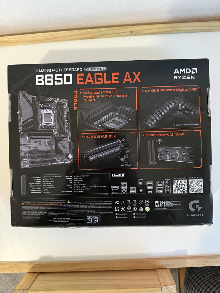 GIGABYTE B650 esgle AX