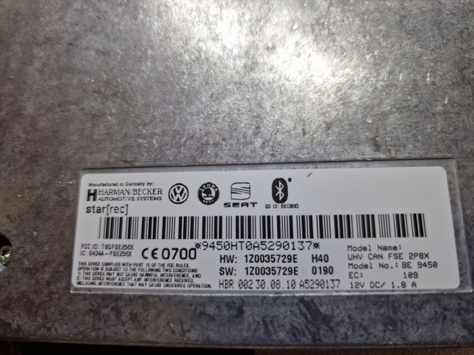 Modul Bluetooth VW