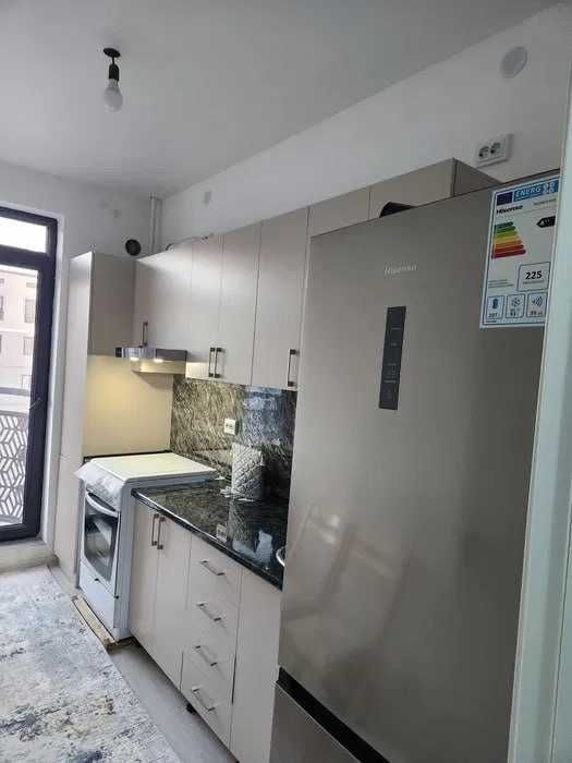 Продаётся 1-комнатная квартира ЖК Assalom Havo Олмос метро 26м2;