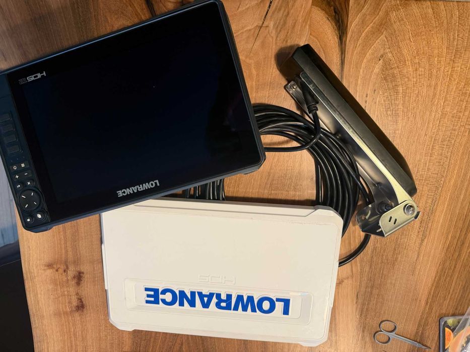 Sonar GPS pescuit Lowrance HDS-9pro 12Live sonda Active Imaging 3-in-1