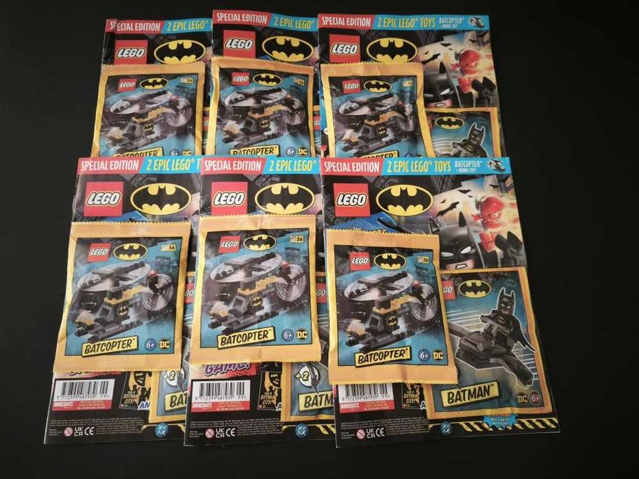 Revista Batman Lego cu 2 jucarii sigilate