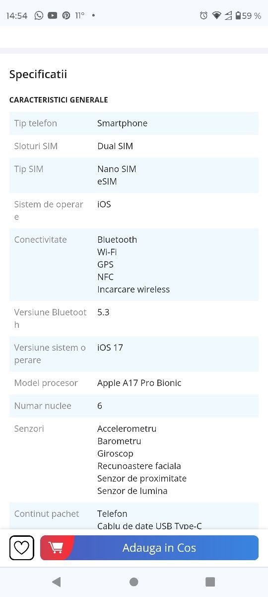 iPhone 15 Pro Max 256 GB