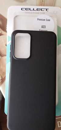 Черен силиконов гръб за Samsung Galaxy A23 (A13)-Нов