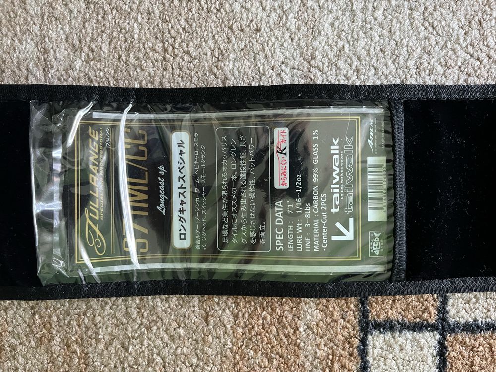 Tailwalk Fullrange S71 ML и макара Daiwa Freams LT D 2500