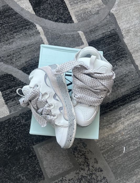 Lanvin curb sneakers