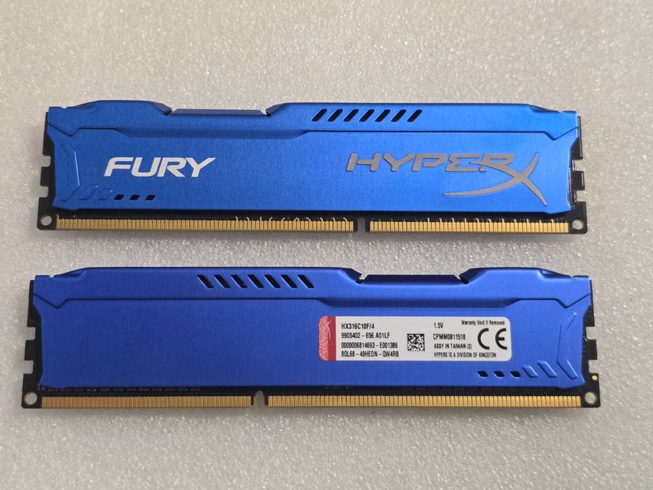 Kit memorie RAM Kingston HyperX FURY 8GB (2 x 4GB) DDR3 1600MHz