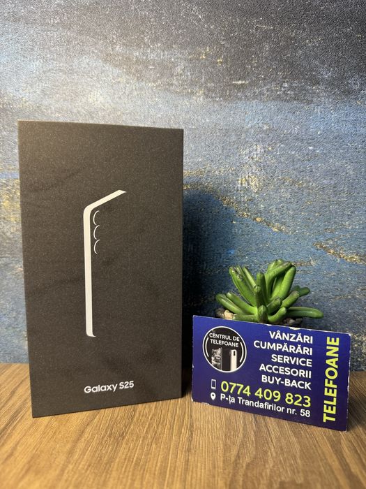 Samsung Galaxy S25/128Gb/Garantie 2Ani Centrul de Telefoane/Rate