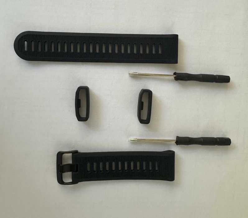 curea silicon negru pentru garmin forerunner 945,955,965,745 lat 22 mm
